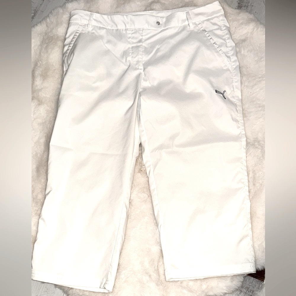 Puma Women's Classic White Power Shape Golf pants